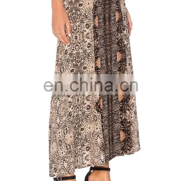New Design High Waist Corean Long Maxi Skirt photo-4