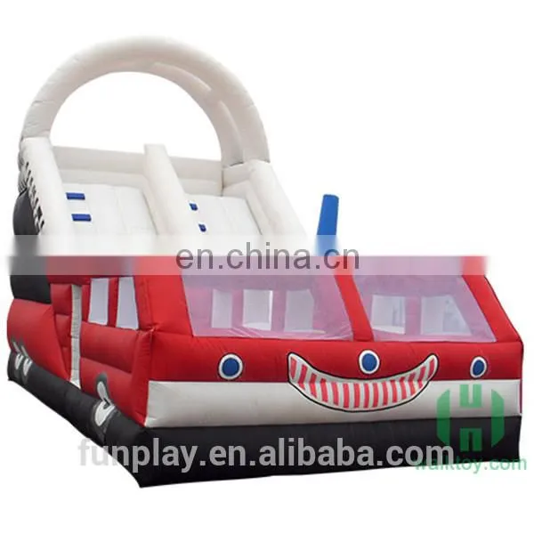 HI Hot Custom PVC Car Kids Inflatable Slide Bouncy for Sale photo-3