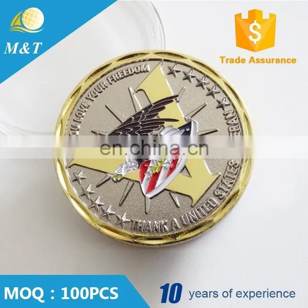 Manufactory Production Custom Gold and Silver Metal Coins photo-5
