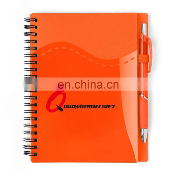 Stitch Spiral Notebook Set With Pen and Wraparound Front Pockets photo-4