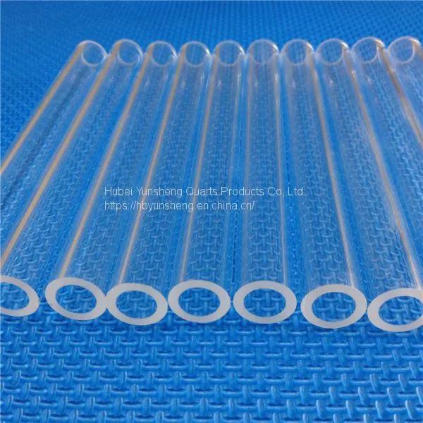 Fused Silica Tube Quartz Tube/quartz Tubes Glass Test Tube
