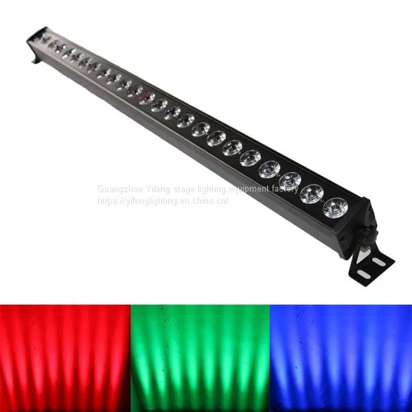 24 x 3W LED Wall Wash Lighting Stage Lighting Can Lighting RGB 3 In 1 Disco Ligh photo-2
