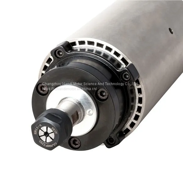 High Speed Electric Spindle Motor for CNC Machines 65*0.8kw Air Cooling Spindle Motor photo-2