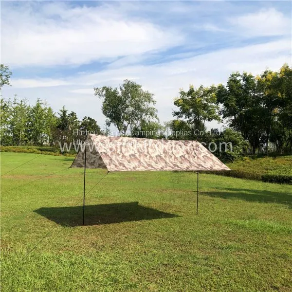 Sun Shelter Camouflage Waterproof SNTM008 Anti UV Camping Hammock Rain Fly Hiking Tarp photo-5