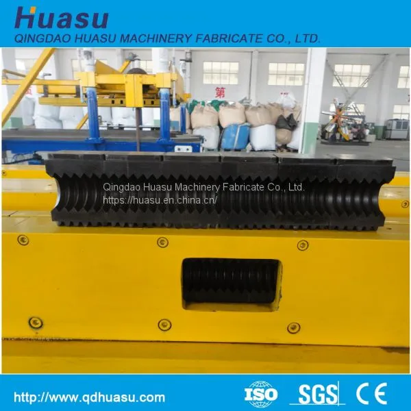 PP Flexible Single Wall Corrugated Pipe Extruder Line /Plant photo-5