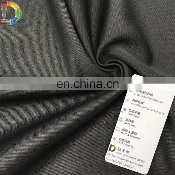 New Arrival Heat-Insulation Electric Carbon Heating Stretch uv Resistance Fabric photo-3
