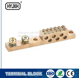 Double Row Zero Line Copper Terminal