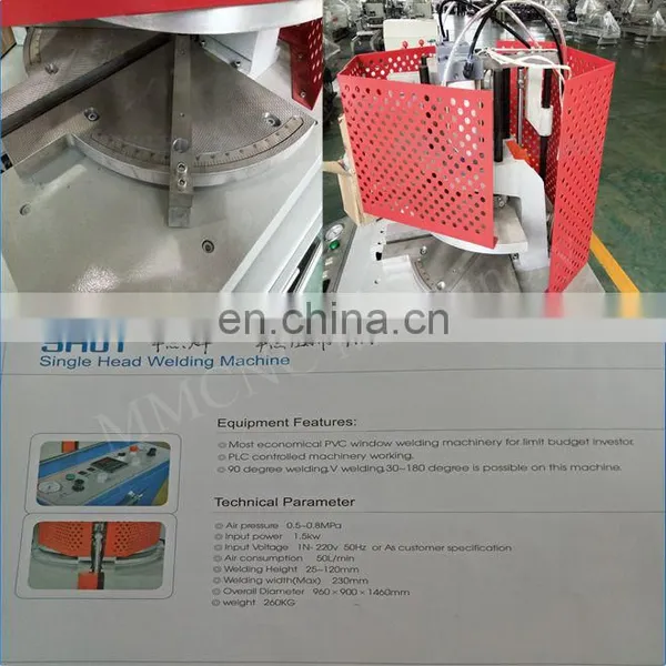 Maquina de Una Sola Cabeza de Pvc/SH01 Single Head Any Angle PVC Welding Machine photo-3