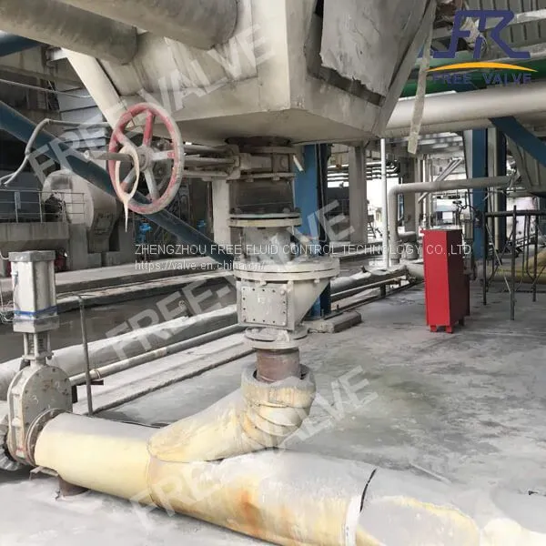 Manual Flange Ceramic Slurry Gate Valve for Coal Washing Plant photo-2