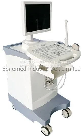 Trolly Build-in Black and White Ultrasound Scanner Diagnostic Equipment photo-3