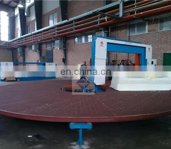 ECMT-107 108 108B Hot SALE Foam Cutter With Horizontal Continuous and Rotary Worktable/round Table Cutting Machine photo-2