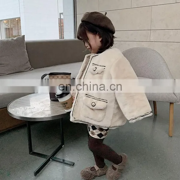 6175/Newest Winter Fashion Warm Coat With Fleece High Quality Kids Girl Clothes Coat photo-3