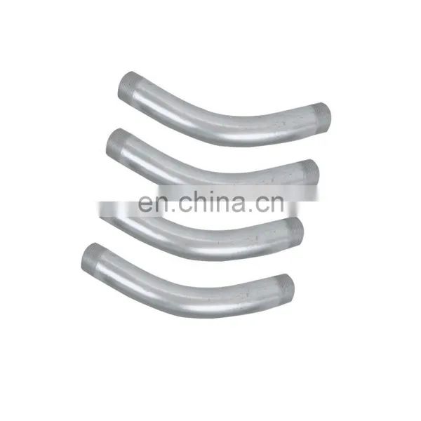 Lightweight Pipe Fittings Electrical Rigid Aluminum Conduit Elbow With UL6A Standard photo-2