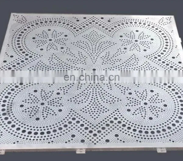 Perforated Metal Panel Lightweight Wall Panel With 0.4mm Aluminum Sheet photo-3