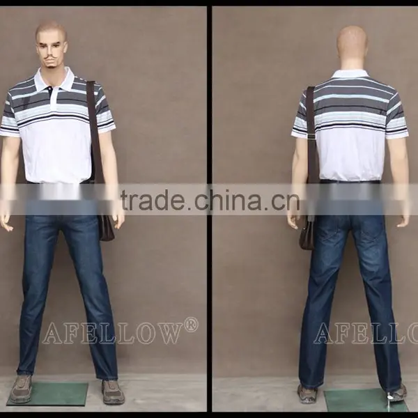 Realist Muscle Full Body Man Mannequin Fiberglass Dummy WEN8 photo-2
