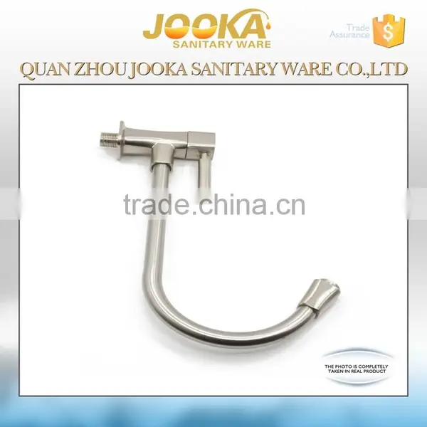 2016 China Single Hole Long Handle Wall Mounted Brass Water Tap photo-2