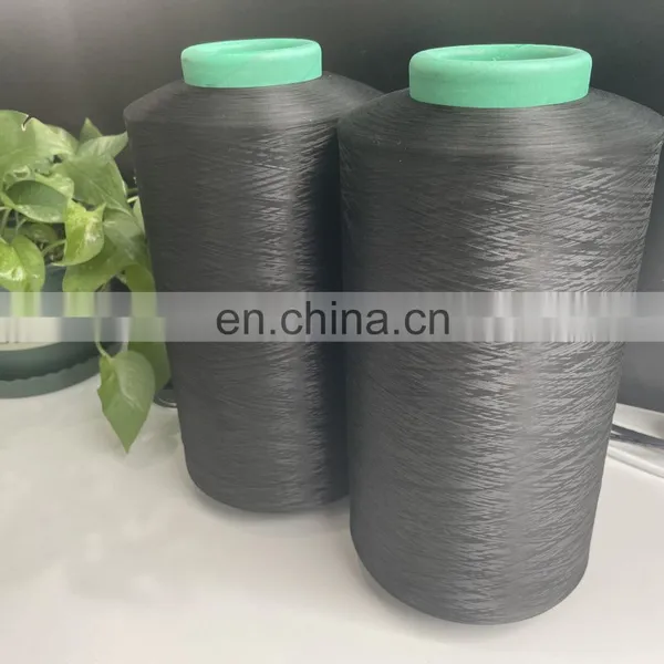 China Dope Dyed Yarn Polyester DTY 75d36f NIM for Knitting Dty Polyester Drawn Texturized Yarn 3 photo-2