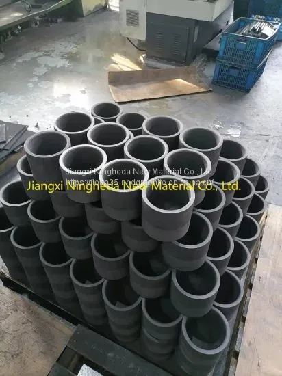 Graphite Crucible for Induction Heating Furnace Melting Furnace,Graphite Crucibles for Aluminum Vacuum Evaporation Coating photo-4