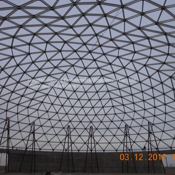 Geodätischer Dom Aus Aluminium / Selbsttragende Abdeckung / Tankabdeckung / Aluminiumabdeckung / Dach / Oberseite/Aluminum Geodesic Dome/ Self-supporting Cover/tank Cover/ Aluminum Cover/roof/top photo-2