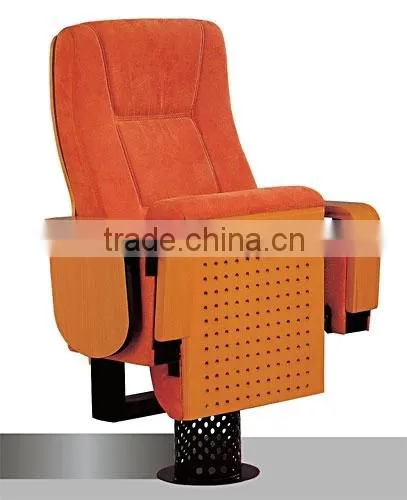 Single Leg Frame Luxury Cinema Hall Chair Dimensions photo-4
