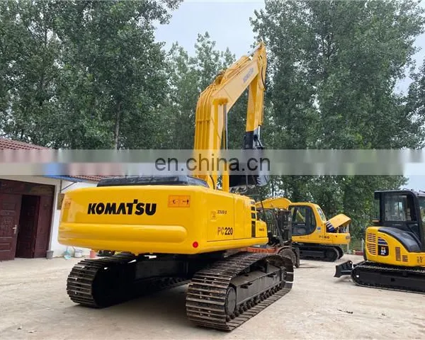 Used Komatsu Earthmoving Machinery , Excavator Komatsu Pc220-6 , Used Komatsu Digger photo-4