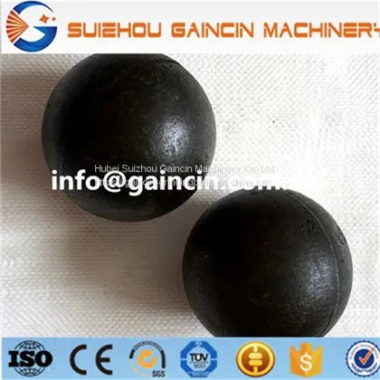 Cr11 to 15% Grinding Media Cast Chrome Balls, Steel Chrome Alloyed Casting Balls, Casting Steel Media Balls