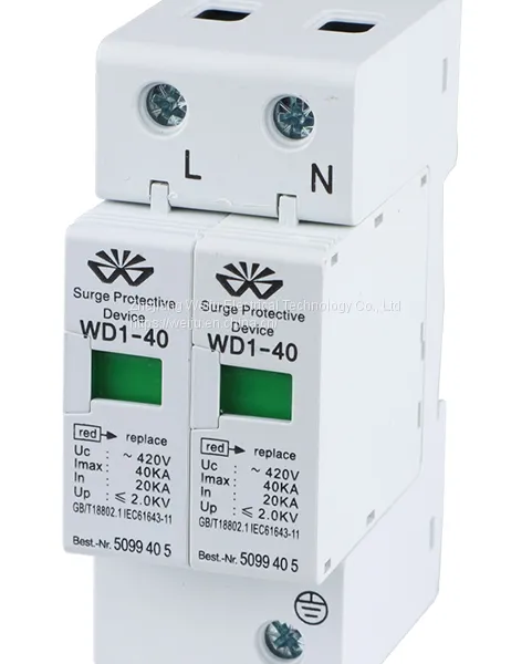 Lightning Protection-Surge Protective Device-18/20 μ S Power Supply Surge Protector