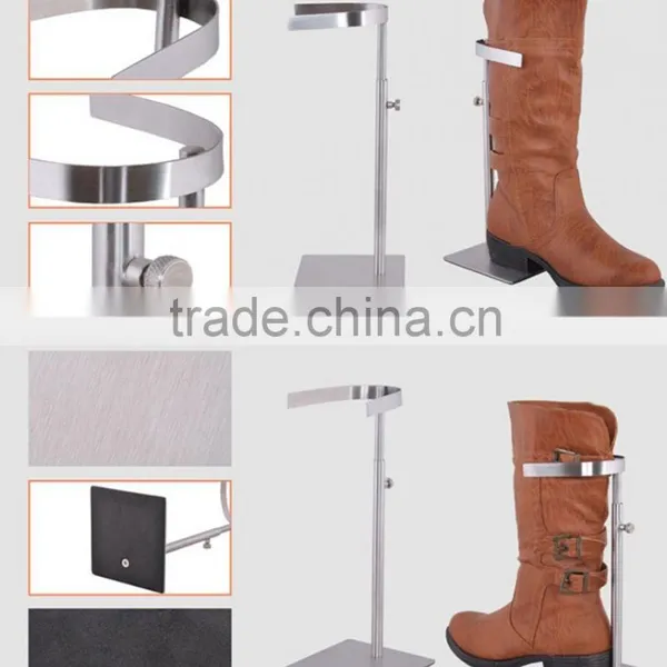 Boot Stand Wholesale, Metal Black Boot Display Stand photo-6