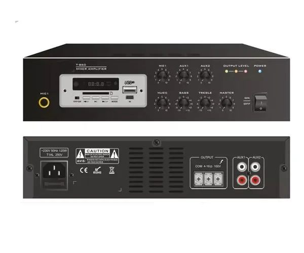 PA System Amplifier 20W Power Amplifier For Background Music Playing In Family Or Classroom photo-3
