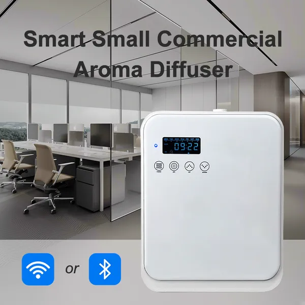 High Atomization Efficiency Timing Electric Two Fluid Essential Oil Aroma Diffuser Machine photo-3