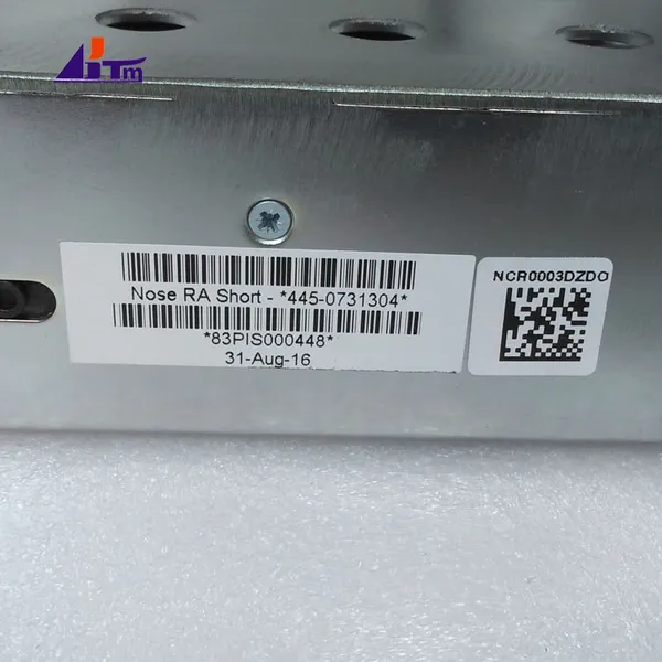 NCR S2 Presenter Nose RA Short 4450731304 Essential Parts for NCR S2 ATM Machines Model 445-0731304 photo-5