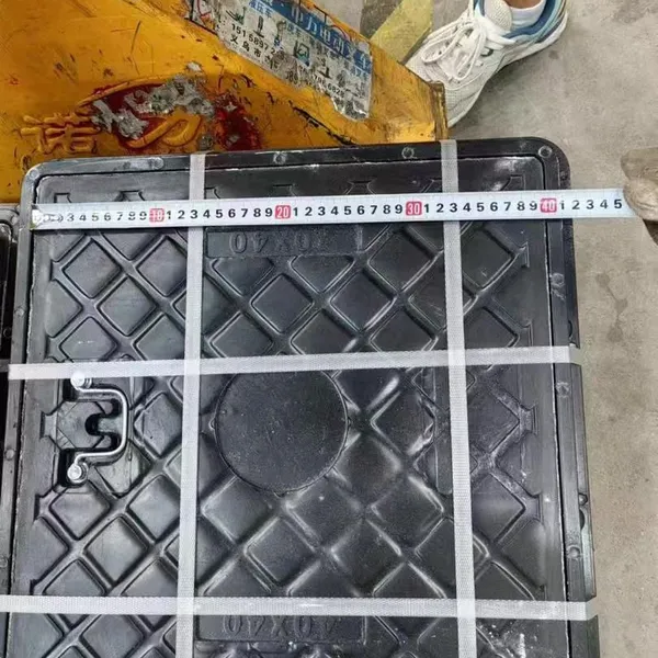 Square Composite Manhole Cover Drainage Sewer Grate photo-5