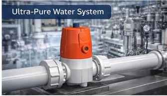 PVDF Diaphragm Valve SYGEF Standard Stroke Limiter Butt Fusion for Chemical System photo-4