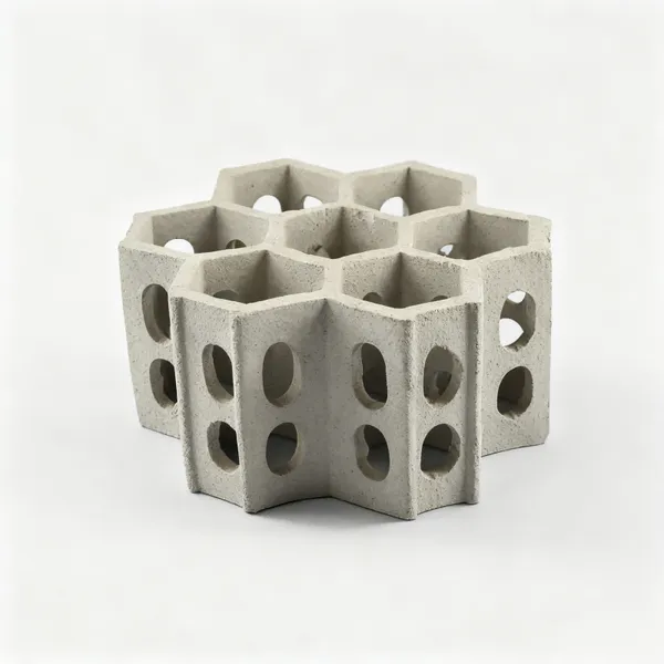 Pingxiang Daier Light Ceramic Combination Ring Structured Packing Replaceable for Petrochemical Distillation Absorption Scrubber photo-4