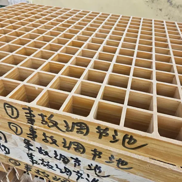 Foundry Casting Plant FRP Grating Heavy Duty Heat Resistant Molding Line Floor Panel