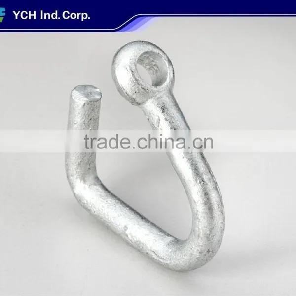 Zinc Plated Metal Tarp Rope Hook photo-2
