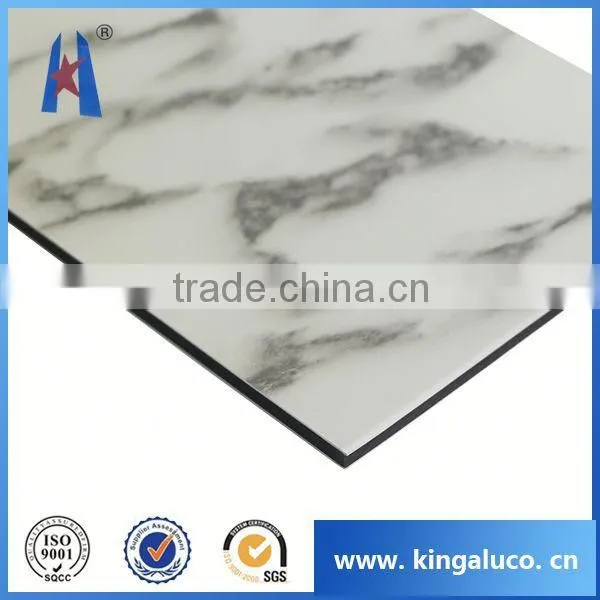Brushed Aluminium Composite Panel Limestone Wall Cladding photo-3