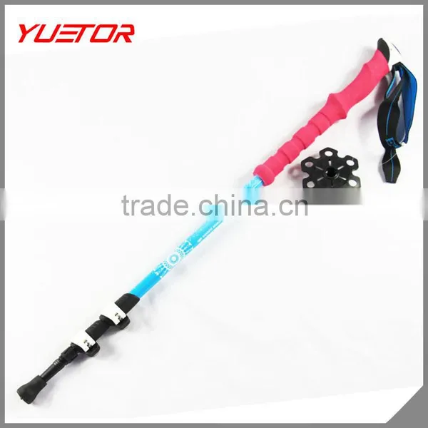 EVA Handle Adjustable Fast Flick Lock Aluminum 7075 Trekking Pole Supplier's Choice photo-3