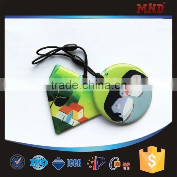 MDE16 Protection Item Rfid Nfc Epoxy/ hf Nfc Epoxy Key Tag photo-2