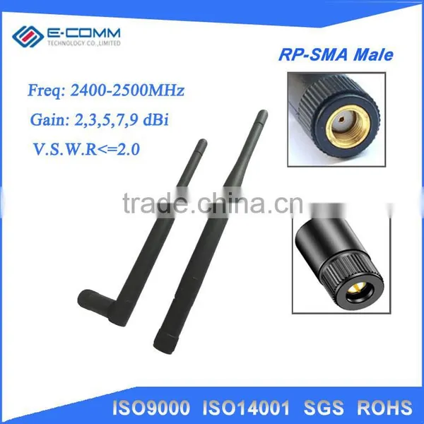 Hot Sale!! 3dBi High Gain 2.4g Wifi Antenna SMA Connector For Modems/Routers photo-5