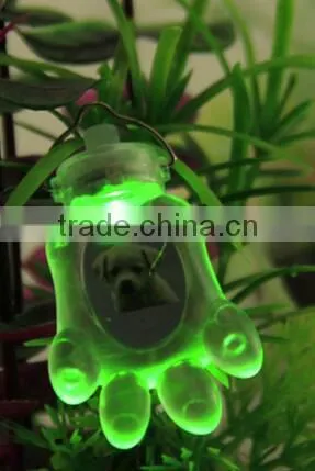 High Visibility Flashing LED Pet Dog Cat Safety Light Collar ID Name Tag - Series Design photo-2