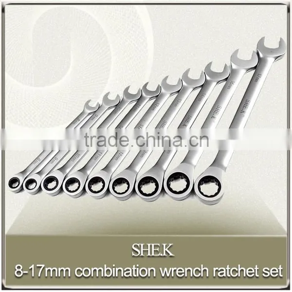 Wholesale Top Quality Combination Ratchet Wrench Set