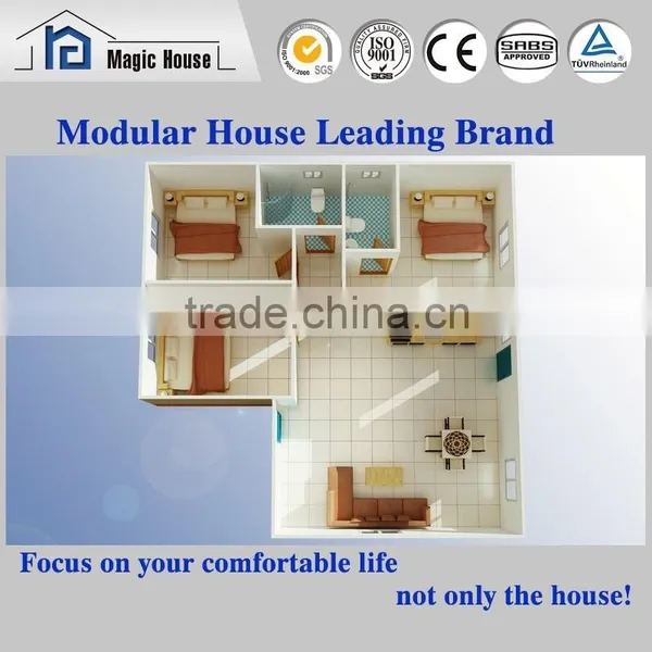 Modern and Luxury Customized Size Self Assemble Modern Design Prefabricated House photo-2