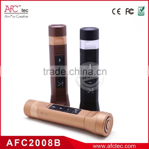 Outdoor Bluetooth Speaker 2600mAh Rechargeable Flashlight Power Bank photo-3