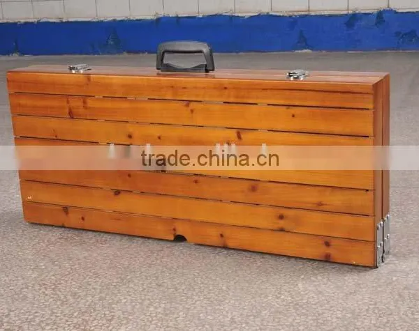 Folding Portabe Wooden Camping Table With 4 Seats photo-4