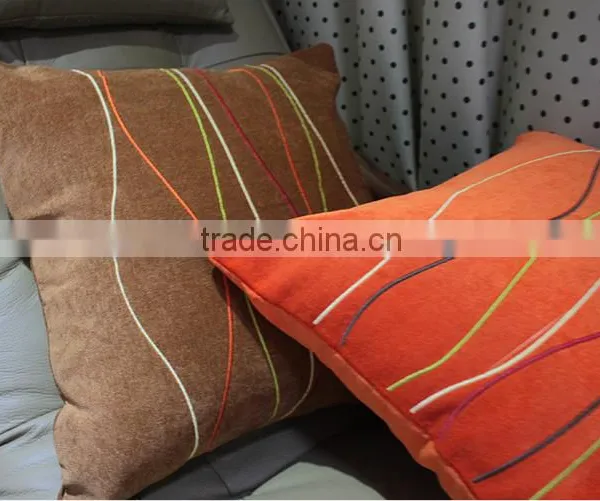 Soft Square Corduroy Cushion, Sofa/bed Backrest Pillow photo-3