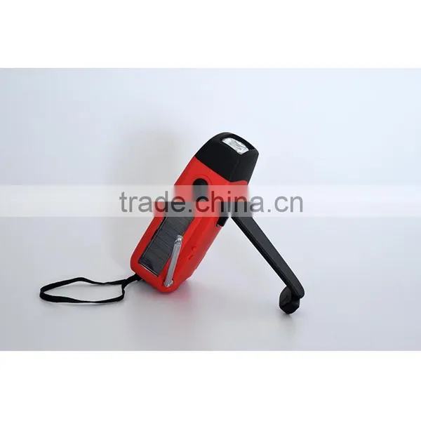 Multi-function Solar Dynamo Radio +charger + Flash Light Hand Crank Radio photo-2