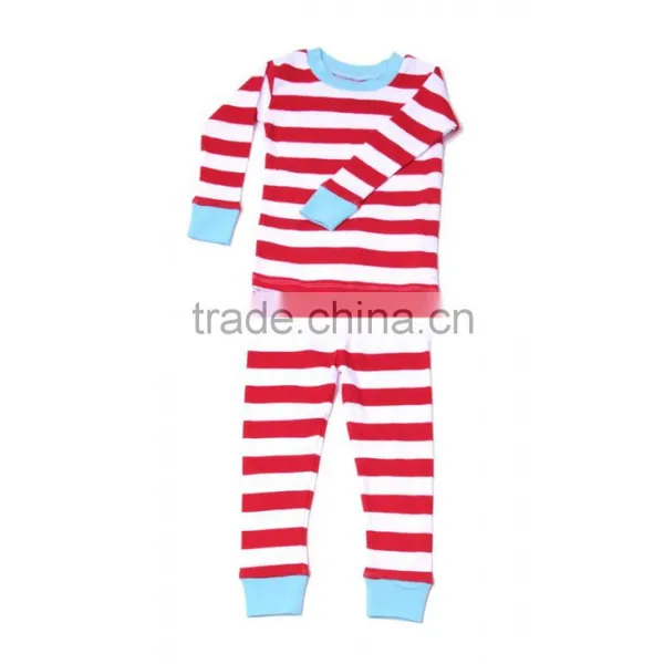 Kids Striped Pajamas Set photo-4
