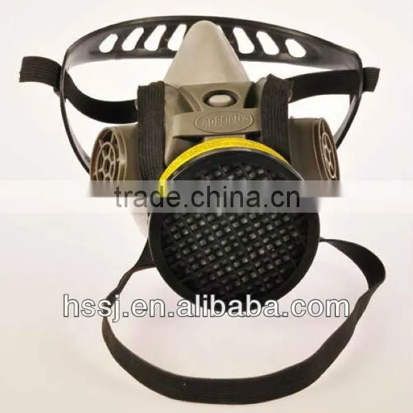 2016 Military Gas Mask Half Face Gas Mask New Actived Carbon Filter TPR Frame Military Gas Masks Disposable photo-4