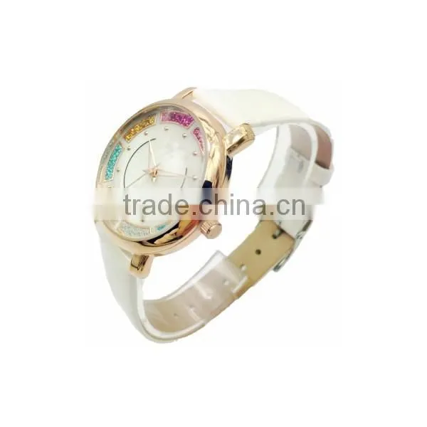 2015 New Quartz Stainless Steel Back Watch for Women photo-2